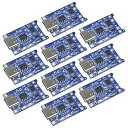 RENHE10個セットTP4056充電モジュールUSB5V1A18650リチウムバッテリーチャージボード保護IC搭載充電ボードデュアル保護機能付き充電器モジュー...