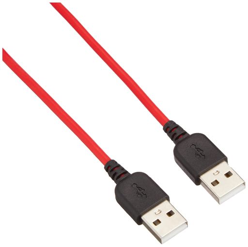 Cable - エスエスエーサービス[両端USB・A平型ケーブル]USB-A(オス)-A(オス)[80cm]SU2-AM80R