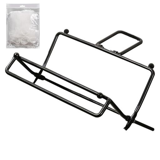 KRGNPLEシンクフィルタースタンドフィルターネットフィルターネット50個付き排水スタンドドリップバッ..