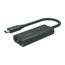 GOPPA ゴッパ USB-C® オーディオ変換アダプタ 3.5MM ミニジャック ヘッドホン・マイク端子 ハイレゾ対応 ミュートボタン搭載 WINDOWS/MAC/PS4/PS5/SWITCH GP-AUC2HM/B-EC(2)