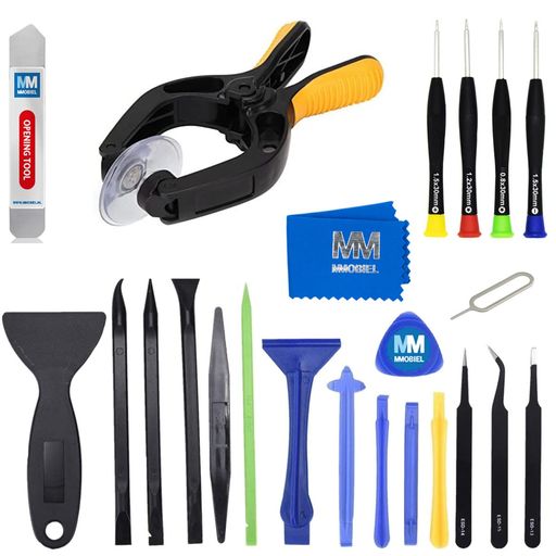 MMOBIEL24in1プロフェッショナオープニングプライヤーツールキットドライバー修理セットスパッジャースマートフォンタブレットに対応 MMOBIEL24in1プロフェッショナオープニングプライヤーツールキットドライバー修理セットスパッジャースマートフォンタブレットに対応