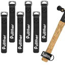 PulltherE01釣り尻手ベルト15CMロッドベルト釣り竿用6本セット