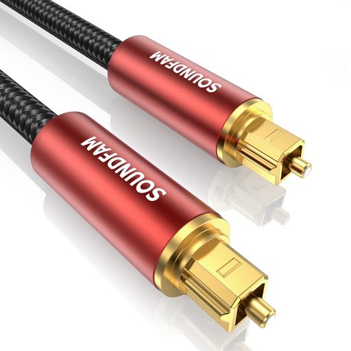 【完璧な互換性】 - この光ファイバーケーブルは、Toslink(S/PDIF、OPTICAL)ポートを備えた標準および高解像度デバイスと互換性があります。サウンドバーからレシーバー/プリアンプ、オーディオプロセッサー、DAC、DVD、ホームシアター、TV、PS4、PlayStation、Xboxゲームシステムなどに最適です。 【極めて高い耐久性】- このデジタル光オーディオケーブルは、耐久性のあるPVC外層とナイロン編組ジャケットが特徴で、ケーブルを傷、切り傷、よじれから保護します。腐食に強く、変色を抑えるアルミニウム製のケースと金メッキのコネクタにより、このデジタル光ケーブルは何千回も使用しても最高のパフォーマンスを維持します。 【没入型のサウンド体験】 - このToslink光ケーブルは、サウンドバーやホームシアターを TV/PS4/Xbox/Blu-Rayプレーヤーに接続できます。ゲームや映画の鑑賞中に、よりクリアで豊かなサウンドを提供し、臨場感あふれるサウンド体験を実現します。