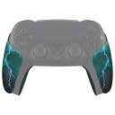 EXTREMERATE PLAYVITAL PS5コントローラーに対応する滑り止め汗吸収グリップ、PS5コントローラーやに対応するソフトラバーパッドハンドルグリ...