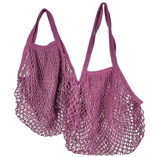 [JSYPWEIJIE]の環境保護の買い物袋綿のショッピングバッグ物入れ袋網袋繰り返し使用可能な網目ショッピングバッグ、綿網目農産物袋、雑貨袋、果物・野菜の長柄収納袋、網目袋整理器、農…