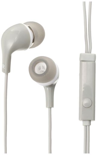 エレコムEHP-CN300MGYステレオヘッドホン(マイク付)カナルCN300グレー