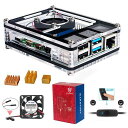 MARSTUDY最新RASPBERRY PI 4 ケース ラスベリー パイ 4 ケース+ 冷却ファン+ヒートシンク RASPBERRY PI 4 MODEL B...