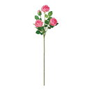 東京堂(Tokyodo)造花プランタンローズ#016ホットピンク花径55~6xL61xW15cm1入FM000026-016