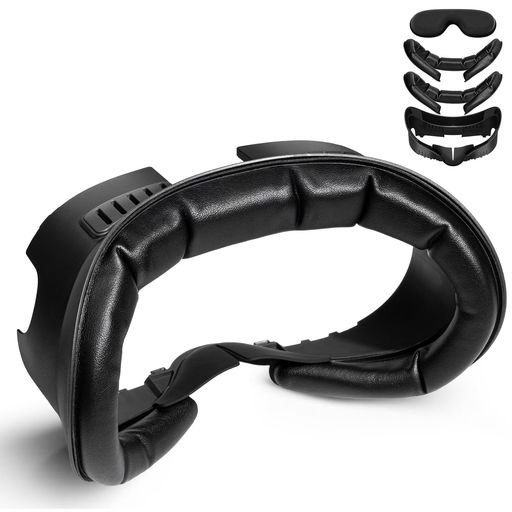 MAECKER フェイスパッド QUEST 3用 フェイシャルインターフェイス 2 フォーム交換用 メタクエスト 3用フェイスパッド用レンズプロテクター付き MAECKER フェイスパッド QUEST 3用 フェイシャルインターフェイス 2 フォーム交換用 メタクエスト 3用フェイスパッド用レンズプロテクター付き