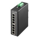サンワサプライ産業用ギガビット対応POEスイッチングハブ(高耐久/8ポート)LAN-GIGAPOEFA83(2)