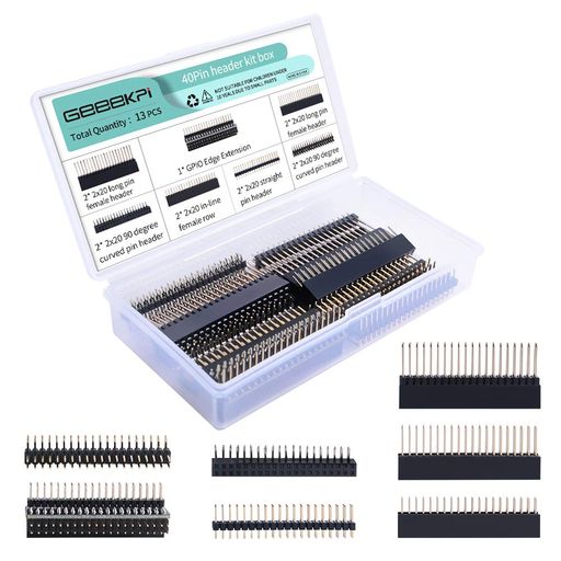GEEEKPI 2X20 40ԥ󥹥å󥰥᥹إåå(7Ļ)RASPBERRY PI GPIOå󥰥إå(13...