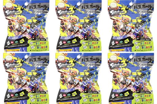 スプラトゥーン3バスボールマスコット入り入浴剤x6個セット スプラトゥーン3バスボールマスコット入り入浴剤x6個セット