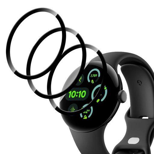 【3枚入り】FORGOOGLEPIXELWATCH341MMフィルムPMMA素材採用全面保護衝撃吸収保護フィルム透過率99%軽量高タッチ感超薄弾力性柔軟性気泡防止撥水撥油指紋防止GREERASS