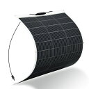 XINPUGUANGソーラーパネルフレキシブル100W12Vソーラー充電器単結晶超薄型超軽量太陽光発電RVキャンピングカー船舶テントアウトドア住宅防災などに活躍