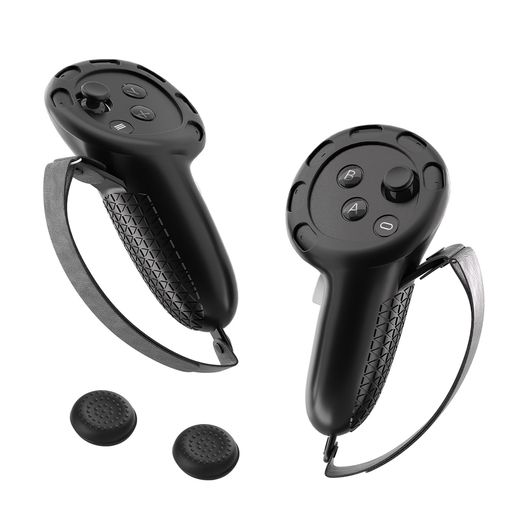 QUEST 3用コントローラーカバー シリコン製カバ ー IESOOY FOR META QUEST 3アクセサリー充電便利 防汗 防汚 洗える 落下防止 滑り止め 耐衝撃 傷防止 (ブラック)... QUEST 3用コントローラーカバー シリコン製カバ ー IESOOY FOR META QUEST 3アクセサリー充電便利 防汗 防汚 洗える 落下防止 滑り止め 耐衝撃 傷防止 (ブラック)...