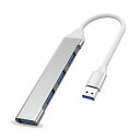 WOWSSYO USBハブ USB 3.0スプリッタ 4-IN-1USBアダプタ USB 3.0ドッキングステーション MACBOOK PRO WINDOWSラ...