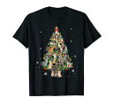 MerryCatmasfunnyChristmasSantacattreegiftforcatmomTシャツ