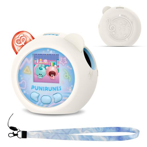 タカラトミー(TAKARA TOMY) ぷにるんず ぷにともつーしん (第三代/3rd) 用 保護ケース シリコンカバー 多美カードッズ 2024年新版モデル対応 チェーン付き 耐衝撃 キズ防止 全面保護 落下防止 4…