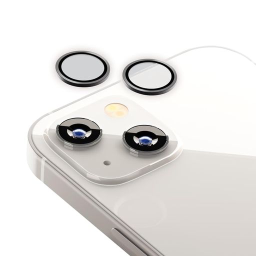 PREMIUMSTYLEIPHONE14/14PLUS用カメラレンズプロテクター[ブラック]PG-22RCLG06BK