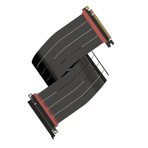 LINKUP - AVA5 PCIE 5.0 ライザーケーブル [70cm(全長 74cm)] RTX5090 RX9070 GPUに対応 | x16 128GB/s速度 | PCIe 4.0 & WRX80/WRX90Eと互換性あり | ストレート