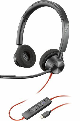 Poly(ǥ)ͭإåɥåBlackwire3320USB-C/A³ξѥΥ󥻥