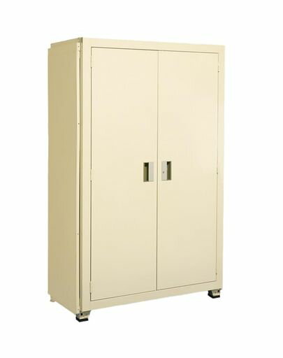 扶桑金属工業中量ラック扉付モデル両開き扉アイボリー奥行900x間口900x高さ1200mmTWM1209K03T