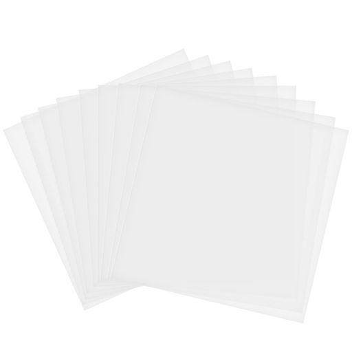 12インチレコード外袋30枚セットLP用見開きジャケ用アウタースリープ両面厚み0.17mmCPP素材オープン開..