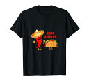 タコス-メキシコ料理-ソンブレロのコショウTシャツ