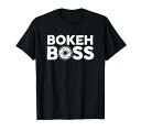 写真家ボケボス写真カメラレンズ絞りTシャツ