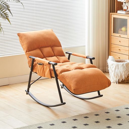 TAOONEロッキングチェア一人用リラックス揺れる椅子読書用リクライニングチェアー一人掛け疲れない椅子..