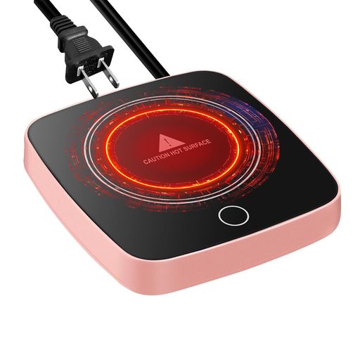 「青40°C/紫50°C/赤55°C」MACOLAUDERカップウォーマー8時間自動オフ機能付きデスクカップヒーター保温..