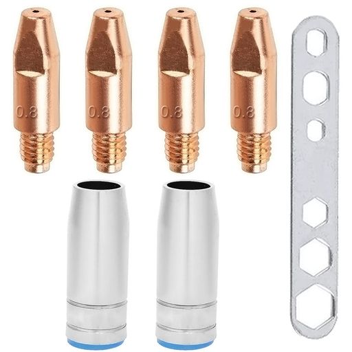 QAQGEAR MB25 ܥ󥿥ȥå 0.8MM/0.030  M6X28MM MB25 25AK MIG/MAG ܥȡ...