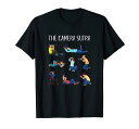 写真家 肖像画家 シューター カメラ中毒者 フォトアーティスト スナッパー 写真好き カメラウーマン Tシャツ(2)