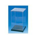 ヘイコーコレクションケース展示用ウインナーケース角15x15x24cm本体色:透明/底面色:黒1個入