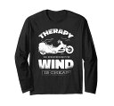 トライク大人のトライクモータートライク三輪車トライクバイクトライカー長袖Tシャツ