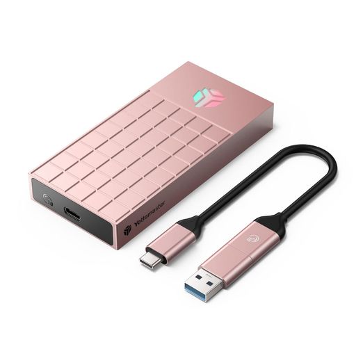 YottamasterM.2SSD外付けケースNVMeM.2SSDケースUSB3.2Gen210Gbps高速転送UASP&Trim対応2230/2242/2260/2280M.2NVMeSSDに対応