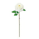 東京堂(Tokyodo)造花ダマスクグランローズ#001ホワイト花径15xL53xW15cm1入FM000380-001