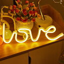TopamzLEDデコレーションLOVEライト電池式&USB給電屋内装飾夜ランプネオンサインイルミネーションナイトライトLOVEネオンサインバレンタインデープロポーズ告白結婚式装飾ライト(暖かい白)(2)