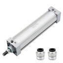 Heschen空気圧標準シリンダーSC63-250PT3/8ポート63mm(2.5”)ボア250mm(10”)ストローク複動