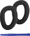 GSP600イヤーパッド交換用イヤーパッドイヤークッションSennheiser(ゼンハイザー)GSP600GSP500GSP670GSP550ヘッドフォンに対応(黒)