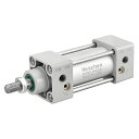 Heschen空気圧標準シリンダーSC32-25PT1/8ポート32mm(11/4インチ)ボア25mm(1インチ)ストロークシングルロッドダブルアクション