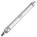 Heschen空気圧スリムエアシリンダー、MAL25-200、PT1/8インチポート、25mmボア、200mmストローク、複動式