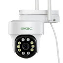 SV3C防犯カメラワイヤレス屋外wifi監視カメラ人体検知PT旋回録画双方向音声200万画素