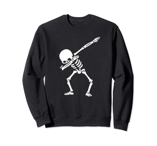 DABヒップホップスカル軽くたたくスケルトンのDABヒップホップスカルトレーナー