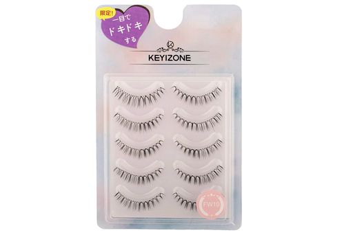 KEYIZONE 手作りつけまつげ FW10 超自然 濃密タイプ 中央長めタイプ 芯が柔らかい KEYIZONE 手作りつけまつげ FW10 超自然 濃密タイプ 中央長めタイプ 芯が柔らかい
