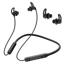 Parasom寝ホンワイヤレス睡眠用イヤホンBluetooth5.2寝ながらイヤホンネックバンドUSB充電音質良い音楽再生ハンズフリー通話高遮音性超小型リモコンマイク付き約13HiPhone&iPad&Android対応安眠