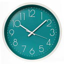 Snifu丸型掛け時計連続秒針静音シンプルヨーロピアン調壁掛け時計置き時計直径30CM寝室/部屋/オフィス五色選択-ブルー