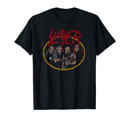 SLAYER - DISTRESSED PHOTO T
