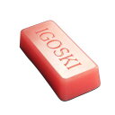 IGOSKI スキー&スノーボードワックス 180G -8°C~0°C スキー&スノーボード用 (レッド)