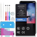 ElephantStoryForiPhoneXSバッテリー交換用5800mAh大容量iPhoneXS専用バッテリー交換用キット標準工具セット互換PSE準拠日本語...